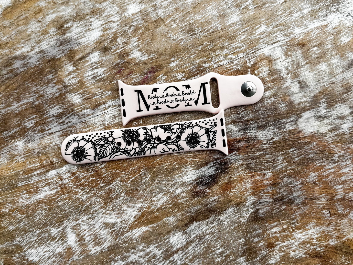 Personalized Floral band