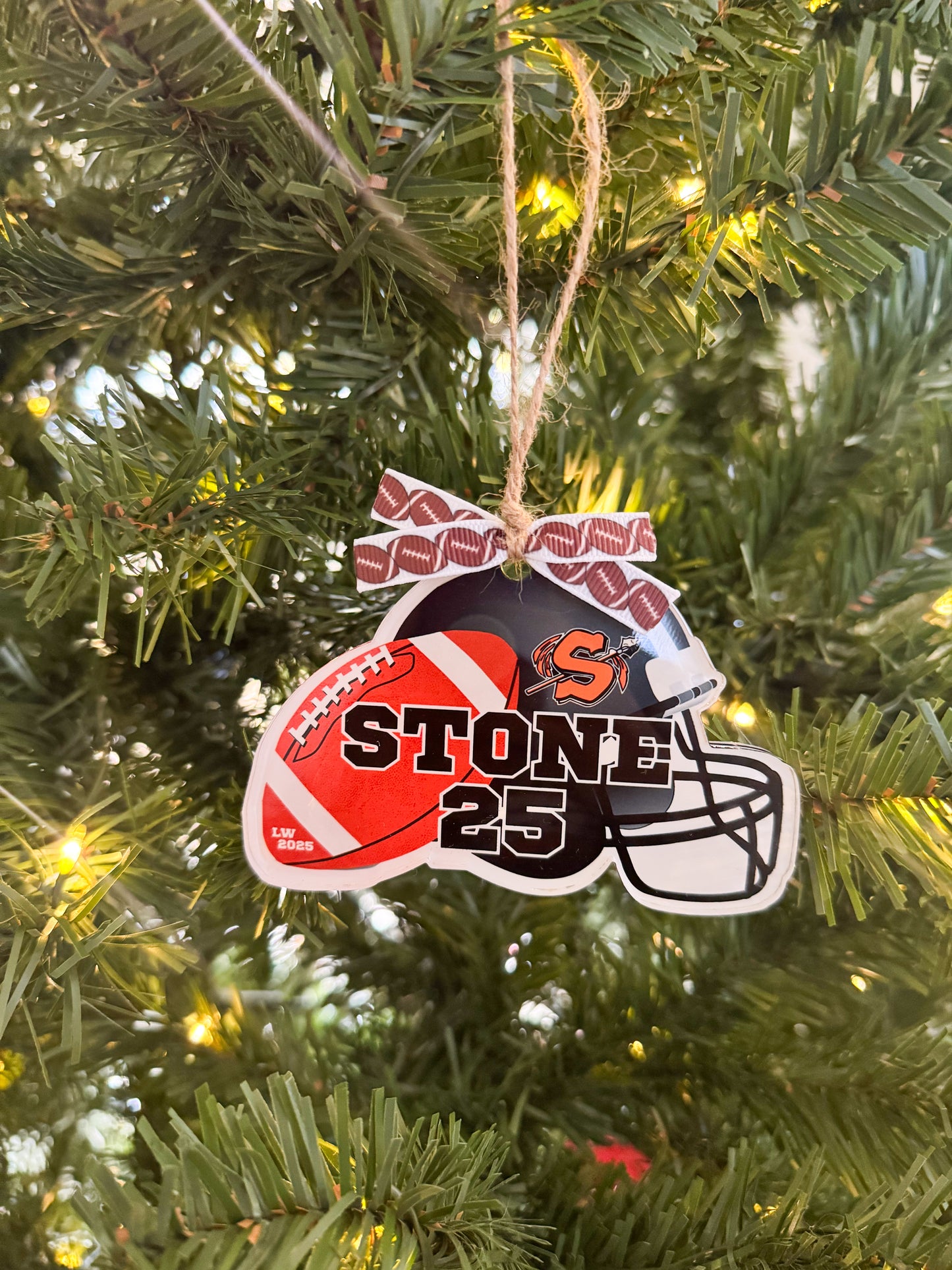 Cheer/Football Ornament