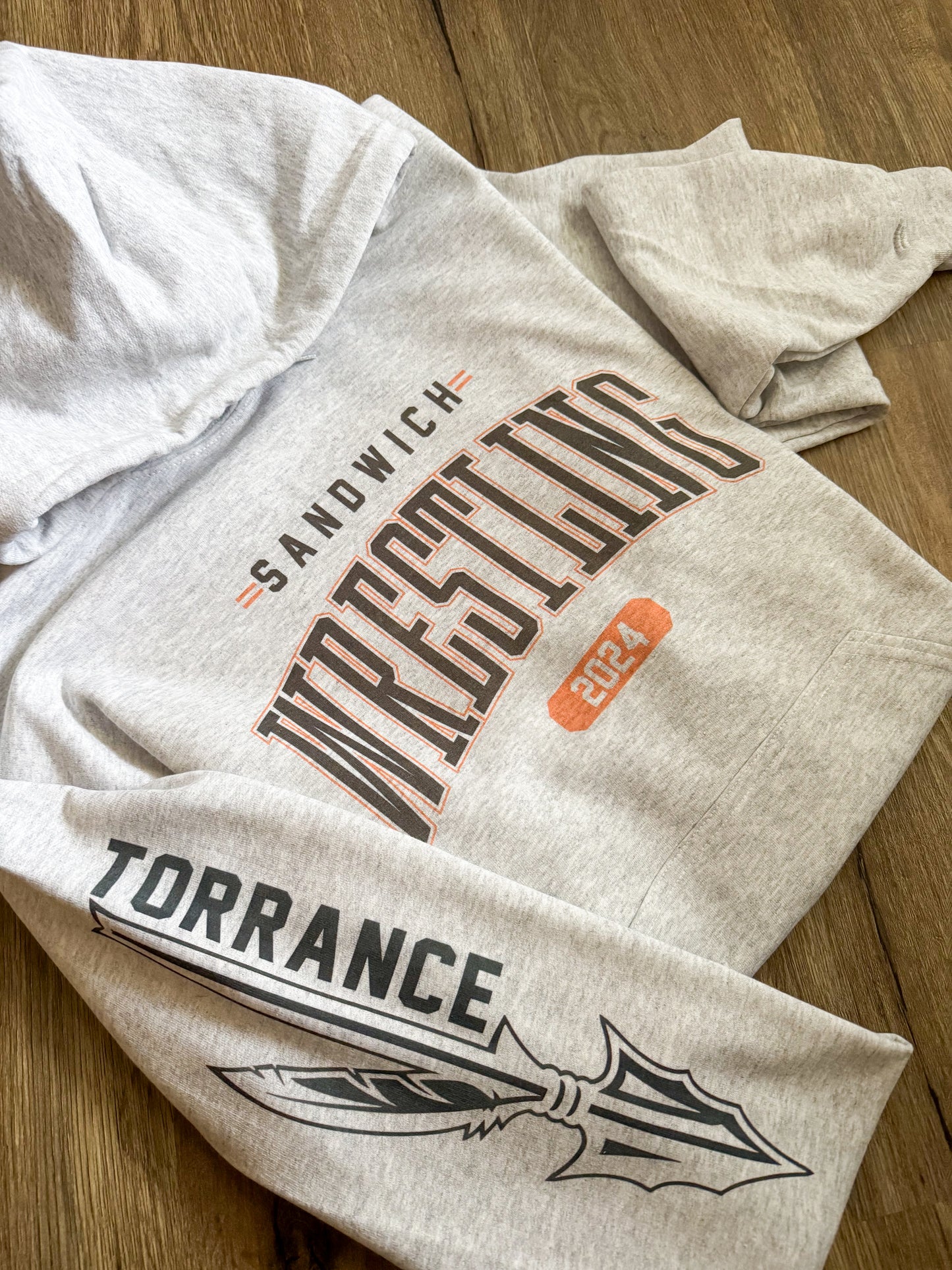 Adult Wrestling Hoodie
