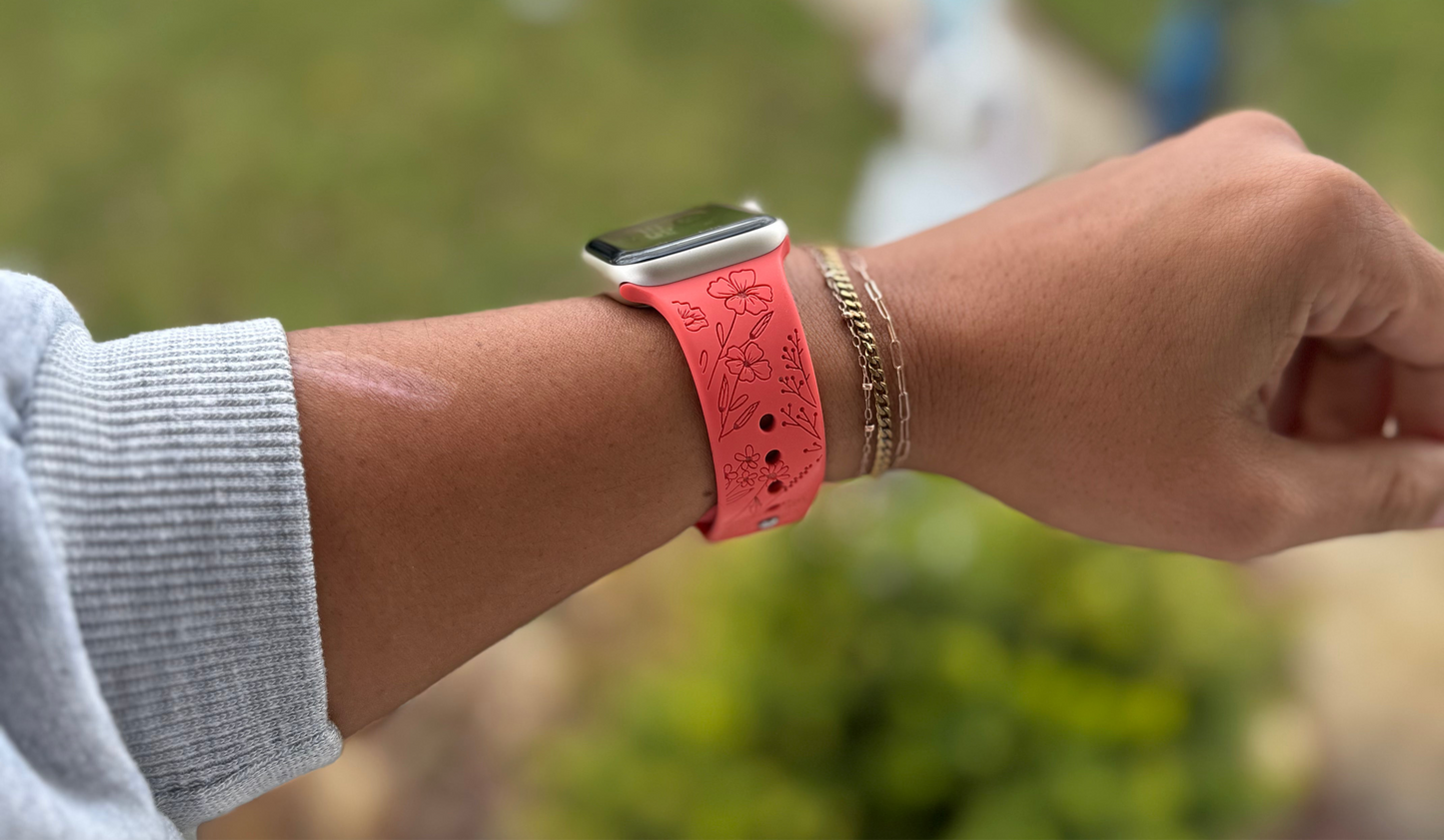 Wildflower Watchband