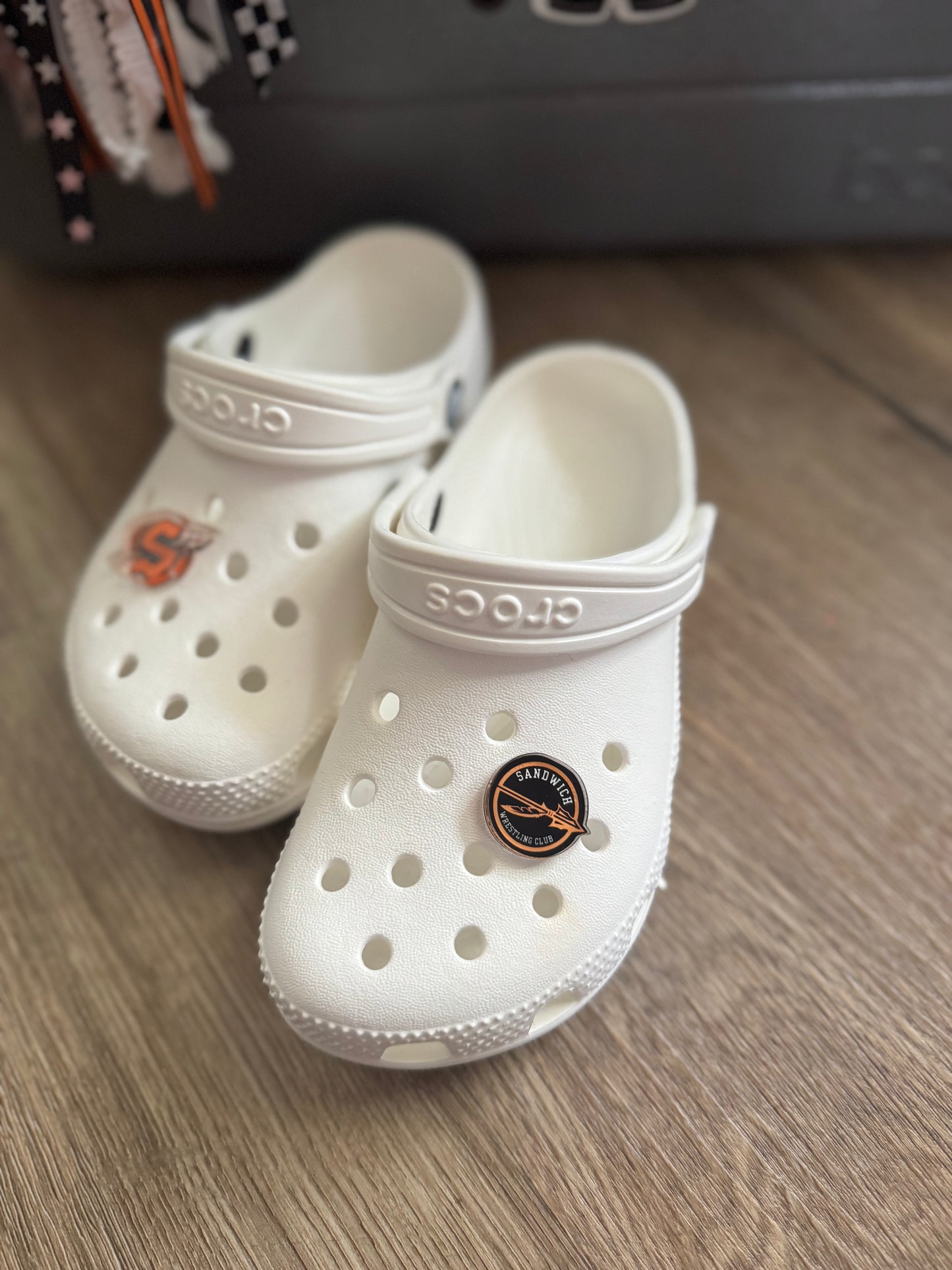Wrestling Croc Charms
