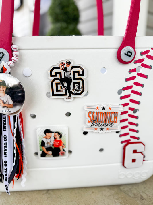 Number/Name/Picture Bogg Charm