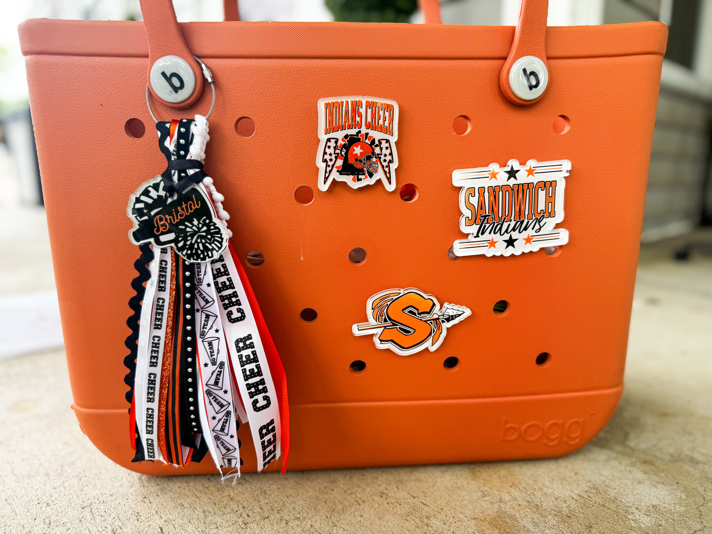 Cheer Tassel & Charm