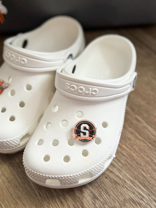 Wrestling Croc Charms