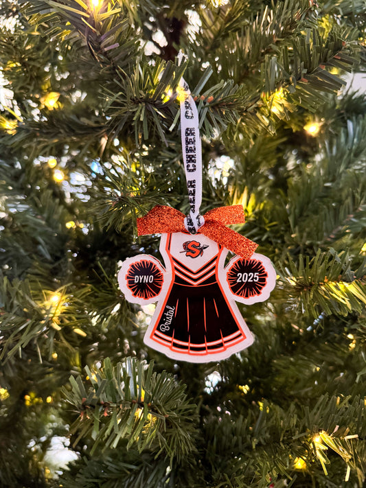 Cheer/Football Ornament