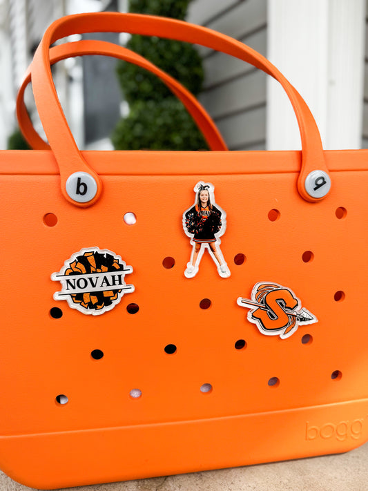 Personalized Pom Charm