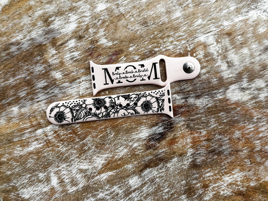 Personalized Floral band