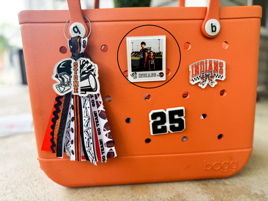 Let’s go Mascot Polaroid Charm