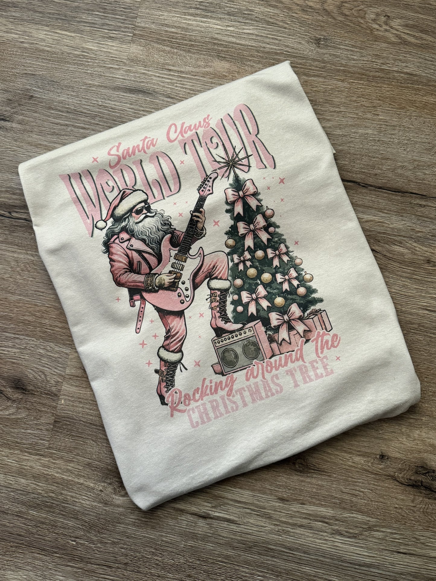 Santa World Tour Tee Adult