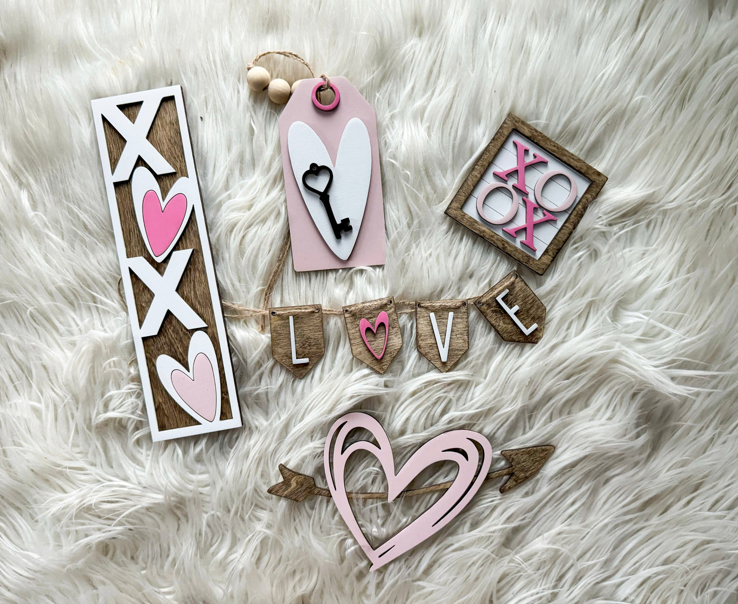 Xoxo Tiered Tray Set