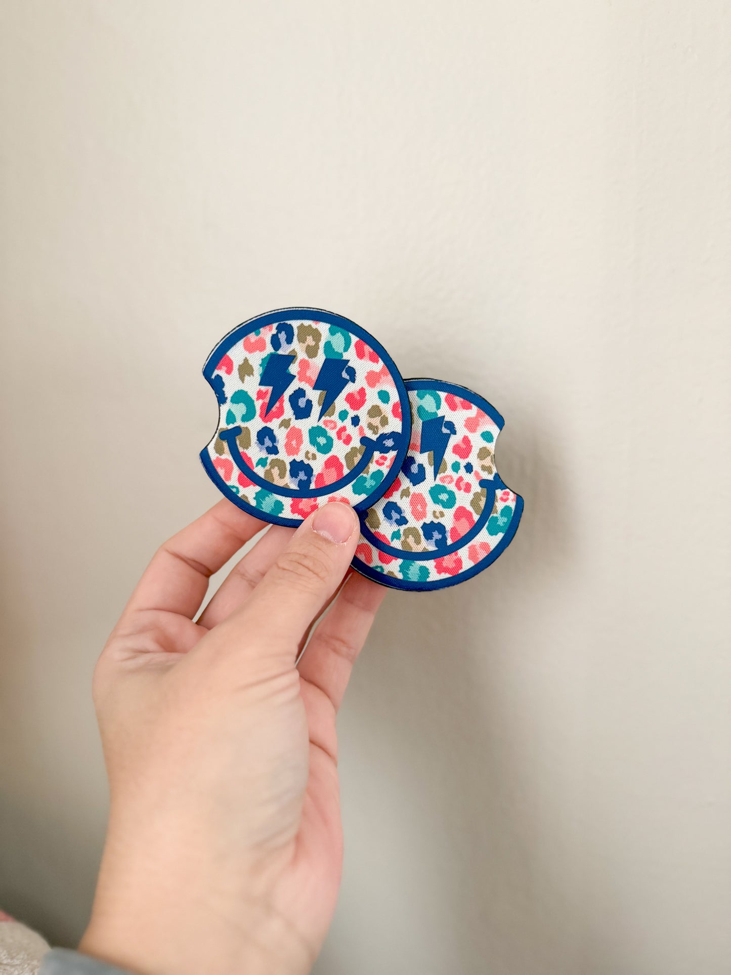 Leopard Smiley Coaster