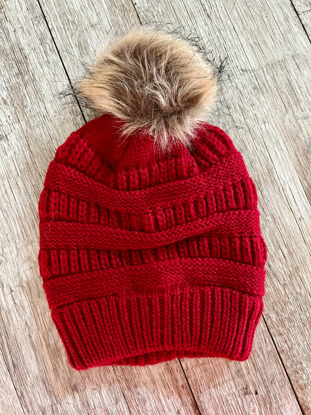 Adult Pom beanie