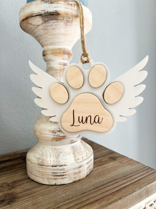 Paw Wings Ornament