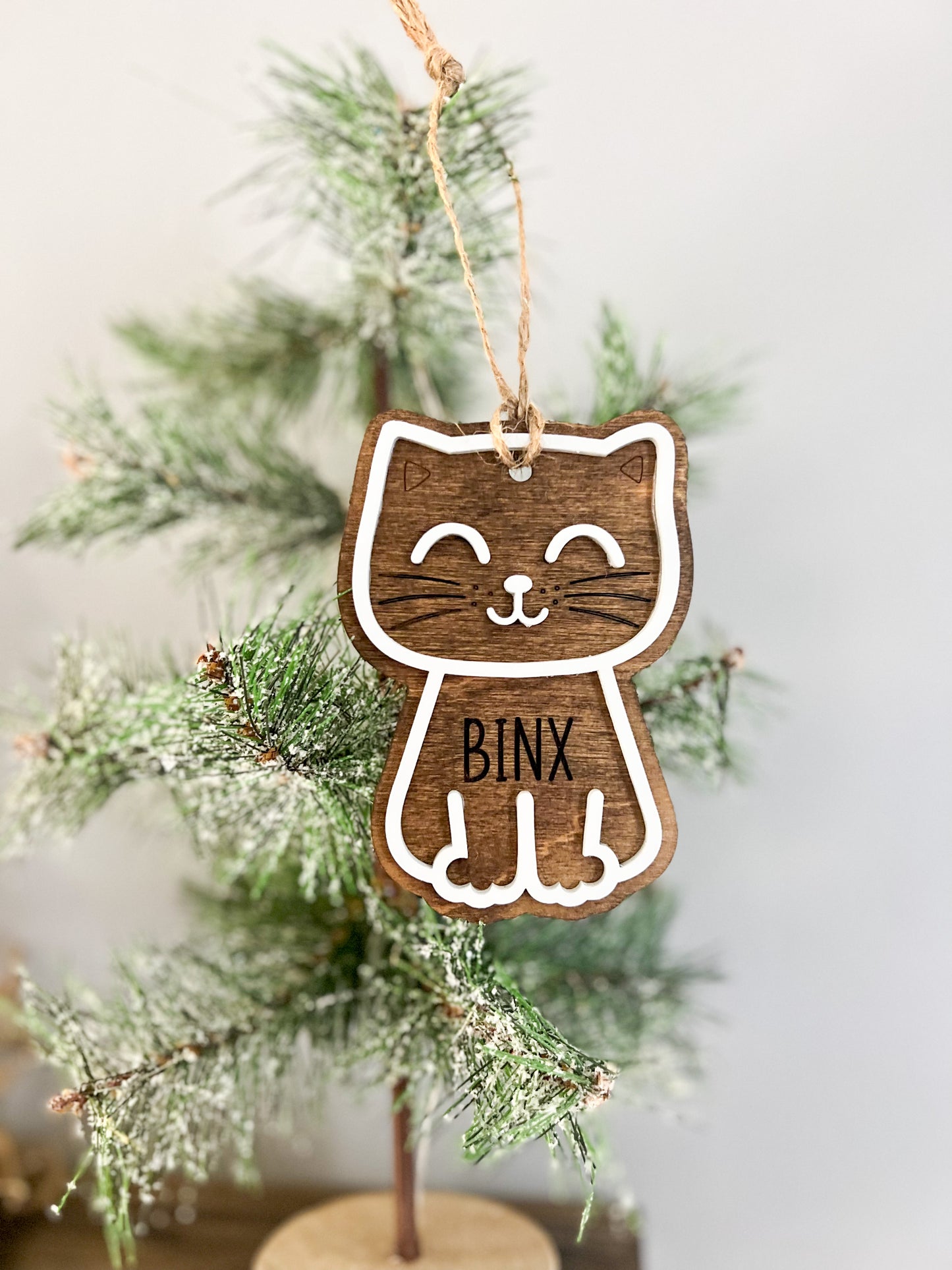 Dog or Cat Personalized Ornament