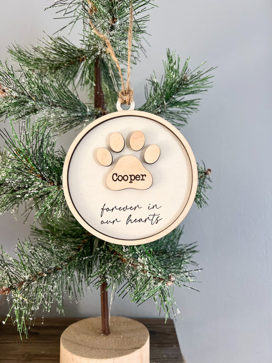 Pet memorial Ornament