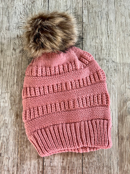 Adult Pom beanie